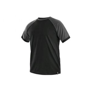 Koszulka CXS OLIVER męska - czarno-szary