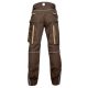Spodnie do pasa URBAN+ - brązowy - 170-175cm - 4