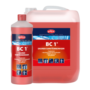 BC-1 Sanitärreiniger SAUER (kwaśny) Płyn do mycia urządzeń sanitarnych - 5l Eilfix kod: 218/5