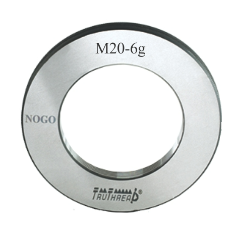 Sprawdzian gwintowy pierścieniowy nieprzechodni NOGO 6g DIN13 M8 x 1,25 mm - TruThread kod: R MI 00008 125 6G NR
