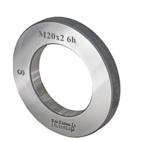 Sprawdzian pierścieniowy do gwintu GO 6G DIN13 M15 x 1,5 mm - TruThread kod: R MI 00016 150 6G GR