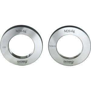 Sprawdzian gwintowy pierścieniowy NOGO 6g DIN13 M16 x 2,0 mm -  TruThread kod: R MI 00016 200 6G NR - 2