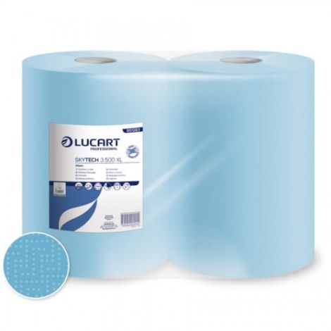 Czyściwo celulozowe wysokowydajne ręczniki  w rolce  - SKYTECH 3.500 XL Lucart kod: 851283